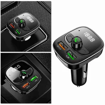 Buletooth Handsfree Car Kit FM Transmitter Aux Modulator Buletooth Car MP3 Player Audio Receiver Adapter Dual USB Car Charger
Buletooth Handsfree Car Kit FM Transmitter Aux Modulator Buletooth Car MP3 Player Audio Receiver Adapter Dual USB Car Charger