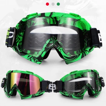 

Pro Winter Motorcycle Glasses Ski Goggles Windproof Snowboard Dustproof Anti Fog UV Protection Cycling Road Racing Eyewear