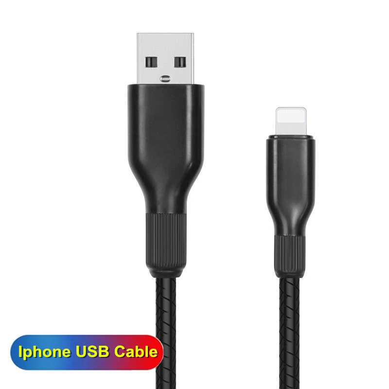 3 А USB кабель для быстрой зарядки для Iphone Ios TYPE-C смартфон кабель для передачи данных для Xiaomi Redmi micro зарядный кабель для samsung Android