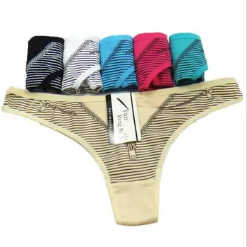 

6Pcs /Lot Panties Sexy Women Underwear Seamless Women Underpants Girls Lovely stripe Briefs Breathable bikini beach Underwear