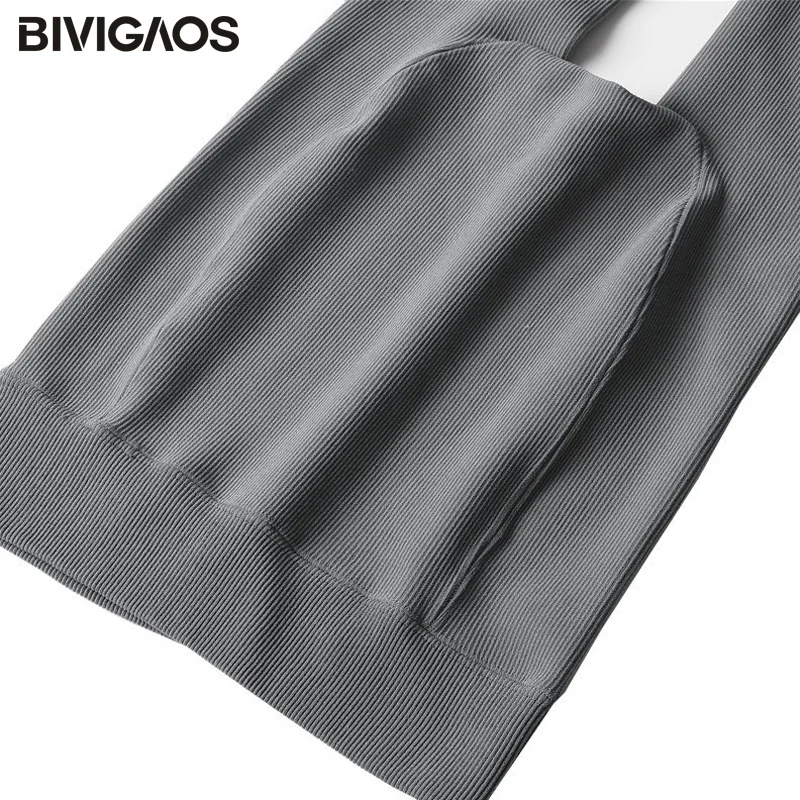 BIVIGAOS новинка осень зима женские из двухцветной пряжи вертикальные полосы колготки леггинсы Дамская мода тонкий формирователь тонкие бархатные колготки Сексуальные колготки Леггинсы
