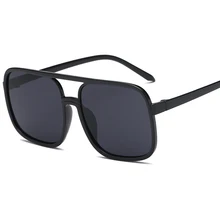 Большие солнцезащитные очки черного цвета для женщин, пляжные очки, квадратные винтажные большие солнцезащитные очки, распродажа товаров