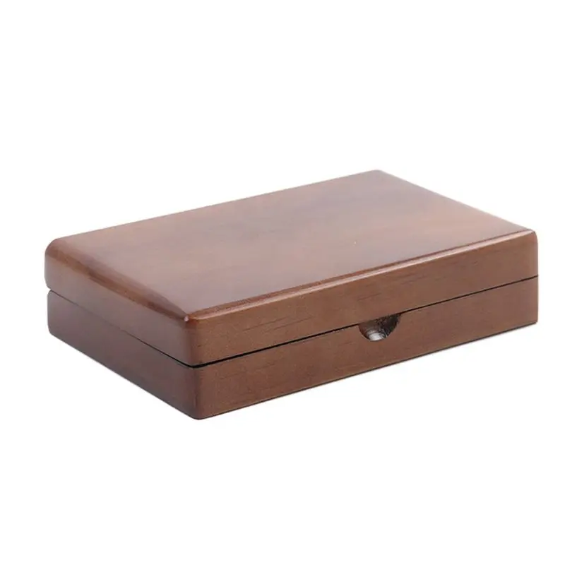 

Wooden Fly Fishing Box Portable Double Side Slit Foam Insert Fly Tackle Case