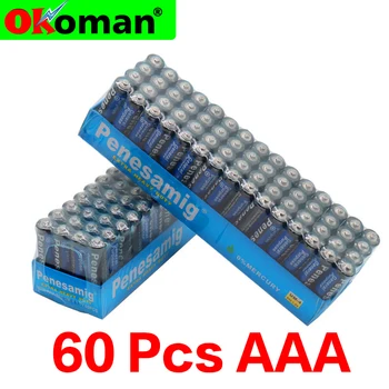 

60pcs Pharmacy 1.5 V AAA battery Carbon Piles UM4 Strong Explosion -1.5 Volt AAA Non -Mercury Battery