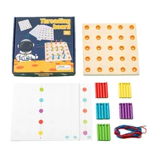 Jeu d'enfilage pour enfants, jeu de reconnaissance, 1 ensemble