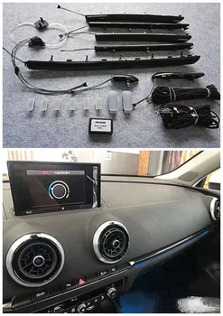 

For Audi A3 S3 8V Ambient Cup holder light ATMOSPHERE light 8V0 947 157 A 8V0947157A Door trim ambient light Footwell light