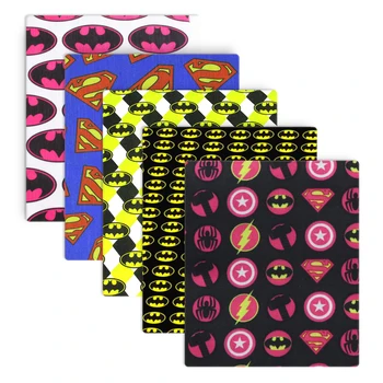 

50*145cm Cartoons pattern Polyester cotton Fabric For Tissue Child Home Textile DIY Fabric Sewing Dress Tilda Doll,c13947