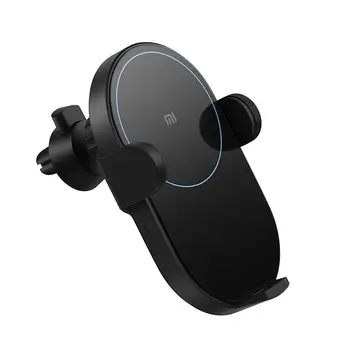 

Wireless Car Charger Smart 20W Electric Locking Automatic Locking Bracket Car Charger Black
