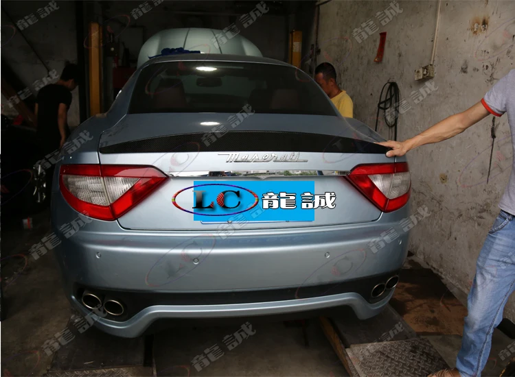 Подходит для Maserati GT GTS углеродного волокна хвосты крыло спойлер