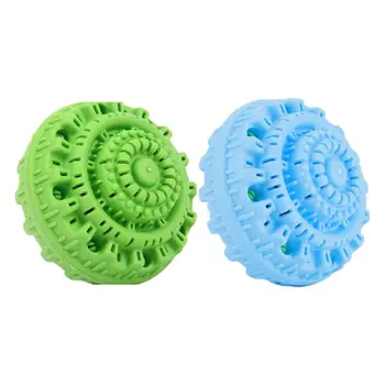 

2PCS Powerful Decontamination Washing Laundry Ball Anti Roll Up Anti Hair Reusable Laundry Ball for Washing Machine Home Parts