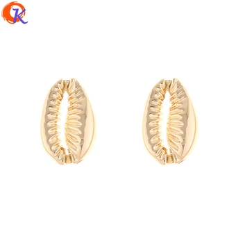 

Cordial Design 100Pcs 12*19MM Jewelry Making/Earring Accessories/DIY/Shell Shape/Earring Connectors/Hand Made/Earring Findings