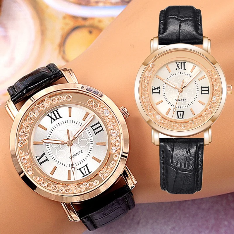 Wristwatches Quartz Watch Women Rhinestone Watches Watches Wrist