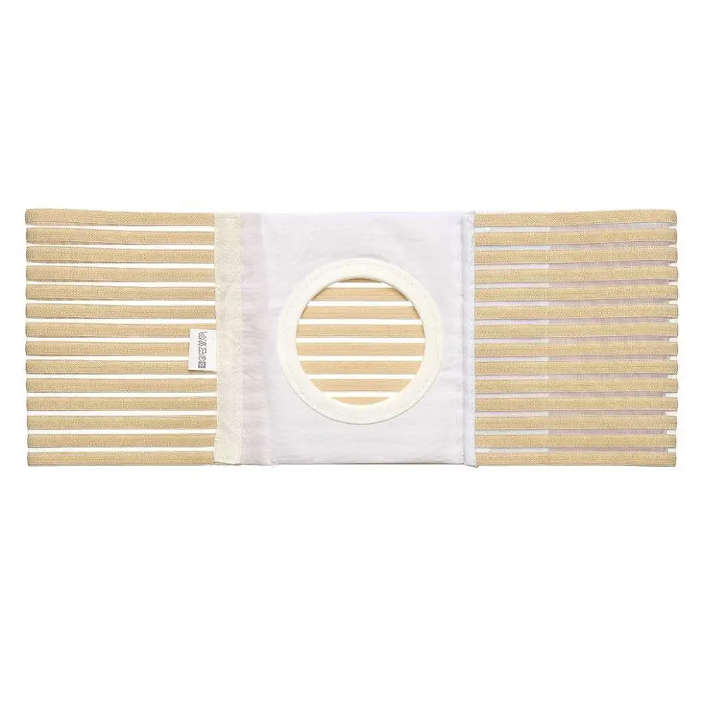 

S/M/L/XLOstomy Abdominal Belt Brace waist support wear on the abdominal stoma to fix bag prevent parastomal hernia back brace