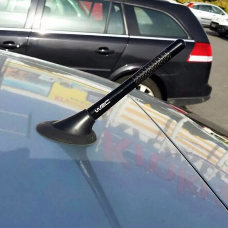 Универсальный углеродного волокна короткая антенна для Ford Focus 2 3 peugeot 206 207 307 308 408 508 Opel