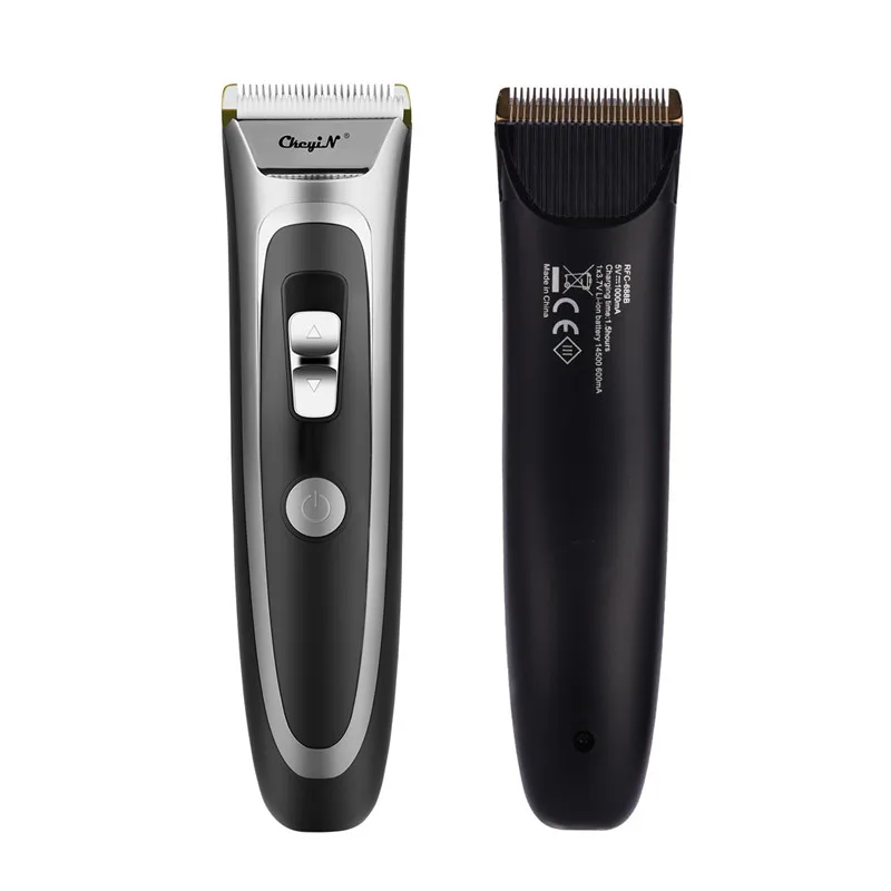 Professional Hair Clipper LCD Digital Rechargeable Hair Trimmer Men Cordless Shaving Electric Hair Cutter With 6 Limit Combs 33