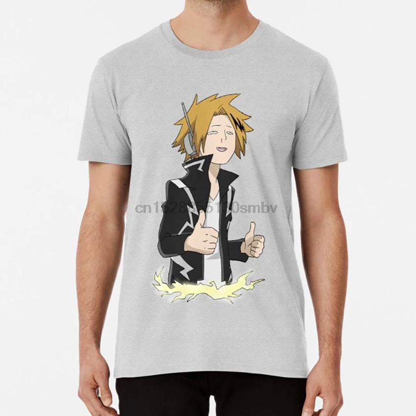 Как ваша жизнь идет футболка boku no hero my academy kaminari denki аниме superpowers светильник |