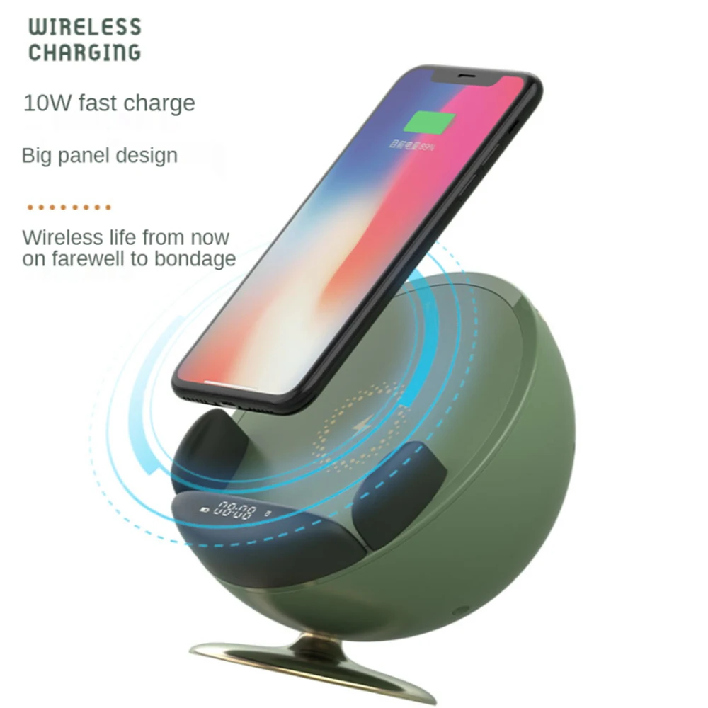 Будильник для спальни прикроватный будильник с зарядным устройством Usb и