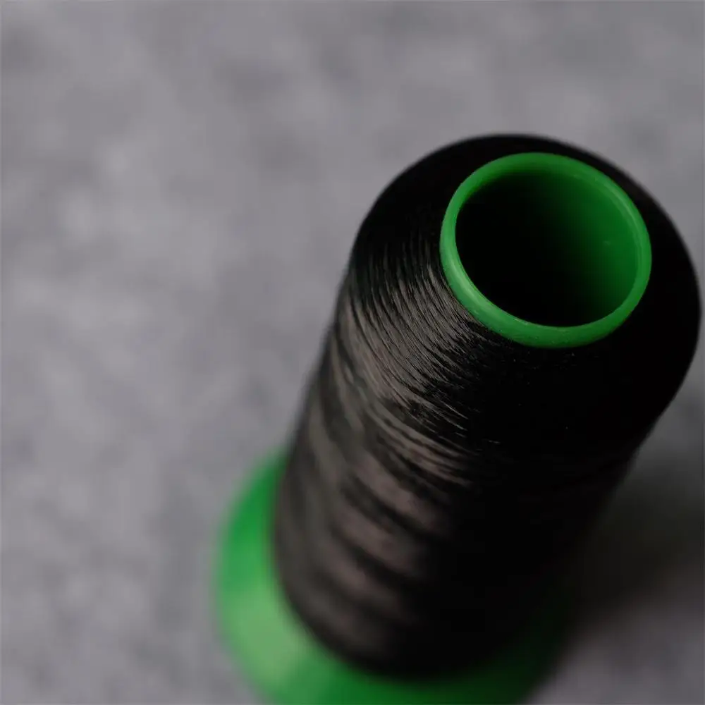 Black YY 0,12 мм 6600 м кристально чистая нейлоновая Моноволокно прозрачная и невидимая нить для строчки для легкого белого и черного цвета - Цвет: Black