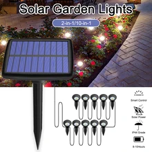 

Solar String Lights LED Outdoor Waterproof Flickering Flame Hanging Solar Lantern Lamp with 8 Ball for Patio Garden Yard Dropshi
