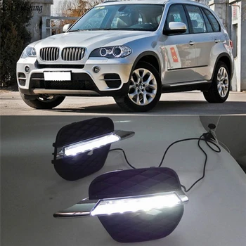 

2PCS For BMW X5 E70 2011 2012 2013 LED DRL Daytime Running Lights Daylight Waterproof lamp car Styling Driving light