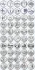 USA 25 Cents Coin 50 States 6 Special Districts Set 56 Pieces America Coins New Original Coin Unc Commemorative Edition ► Photo 1/3