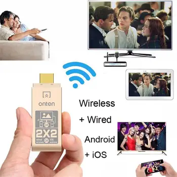 

Wired Wireless Dongle Micro Usb Power Cable With USB Female Port For Type-c iPhone Android