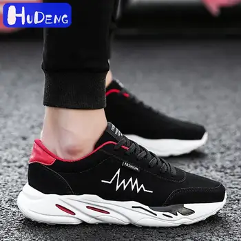 

2019 Men Casual Shoes Spring Autumn Air Mesh Breathable Lace Up Male Shoes Adult Anti Slip Student running shoes Men's sneakers
