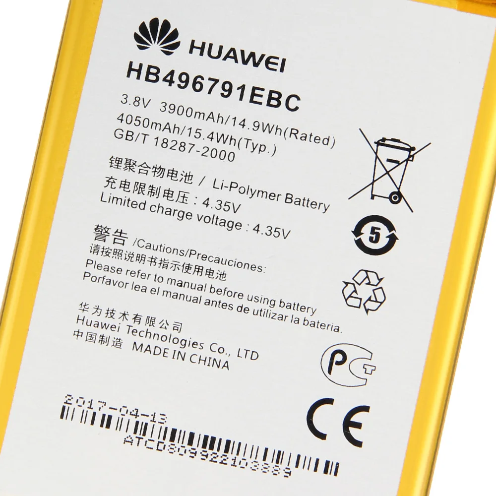 Huawei оригинальный сменный аккумулятор HB496791EBC для MATE 1 Ascend MT1 U06 MT2 L02 L05 T00 mate 2 батареи