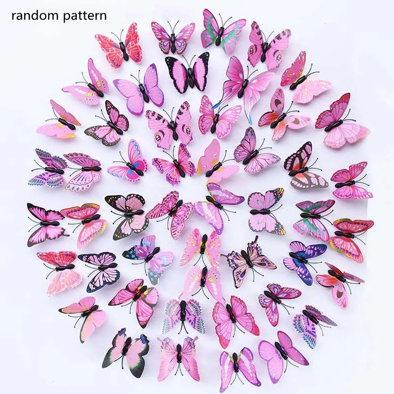 10PCS Fashion Butterfly Hair Clips for Women Girls Wedding Photography Head Clips Hairpin Hairgrips Decoration Hair Accessories
