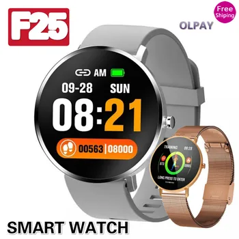 

F25 Smart Watch Full Touch Screen Smart Bands Pedometer Health Heart Rate Sleep Tracker Waterproof Sport Watches for IOS Andriod
