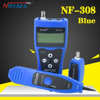 

Noyafa NF-308 NF 308 Monitor Network Telephone Cable Tester RJ45 RJ11 LCD BNC USB Toner Wire Tracker Locator Line Finder Tool