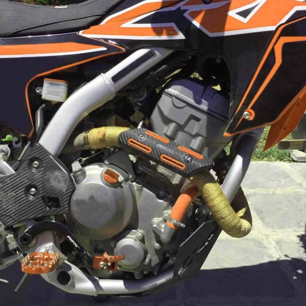 Мотоцикл выхлопной тепловой защиты с защитой от ожогов гвардии Для KTM SX EXC SXF XC SX EXCF XCW 125 250 350 450 525 530
