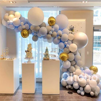 

Ohoho Pastel Macaron Balloon Arch Set Wedding Birthday Party Decorations Kids Boy Christening Baptism Baby Shower Party Supplies