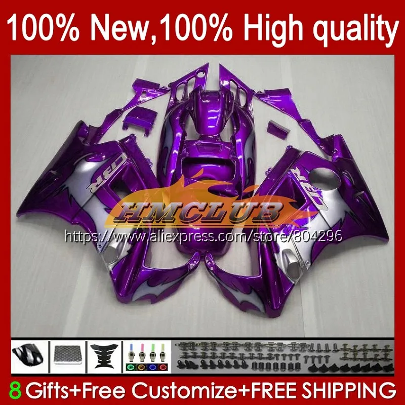 Комплект + бак для HONDA CBR600 F3 CBR 600 CC FS 600F3 23No.231 фиолетовый Лидер продаж CBR600F3 95 96 97 98