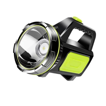 

1 Pc Searchlight Handheld Rechargeable Long-range Waterproof Flashlight for Outdoor