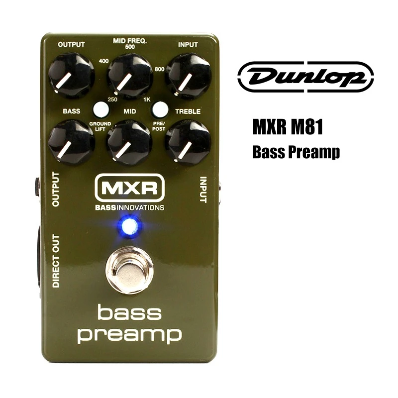 Dunlop mxr m81 bass preamp Clearance