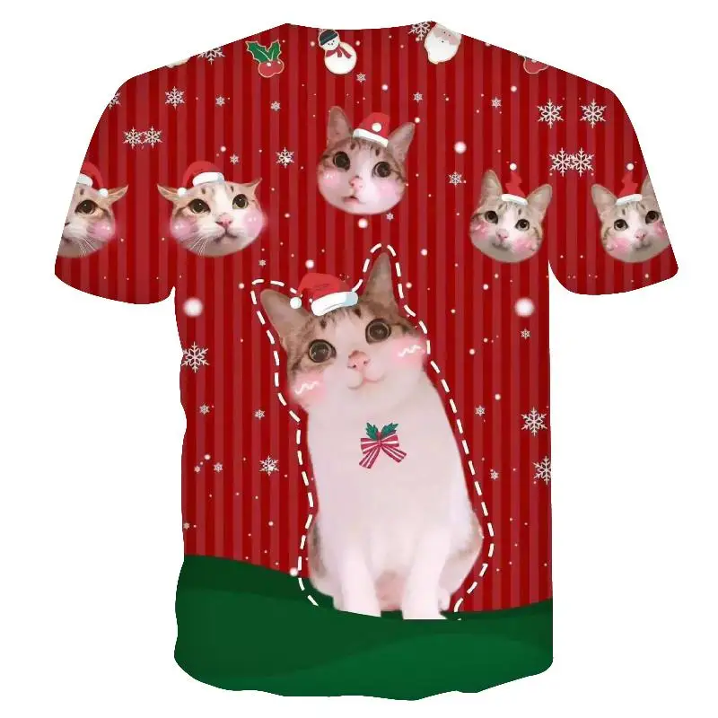 Мужская и Женская рождественская футболка, футболка с круглым вырезом и принтом снеговика, футболка Topstee, wo men Noel, Рождественская одежда, мужская одежда