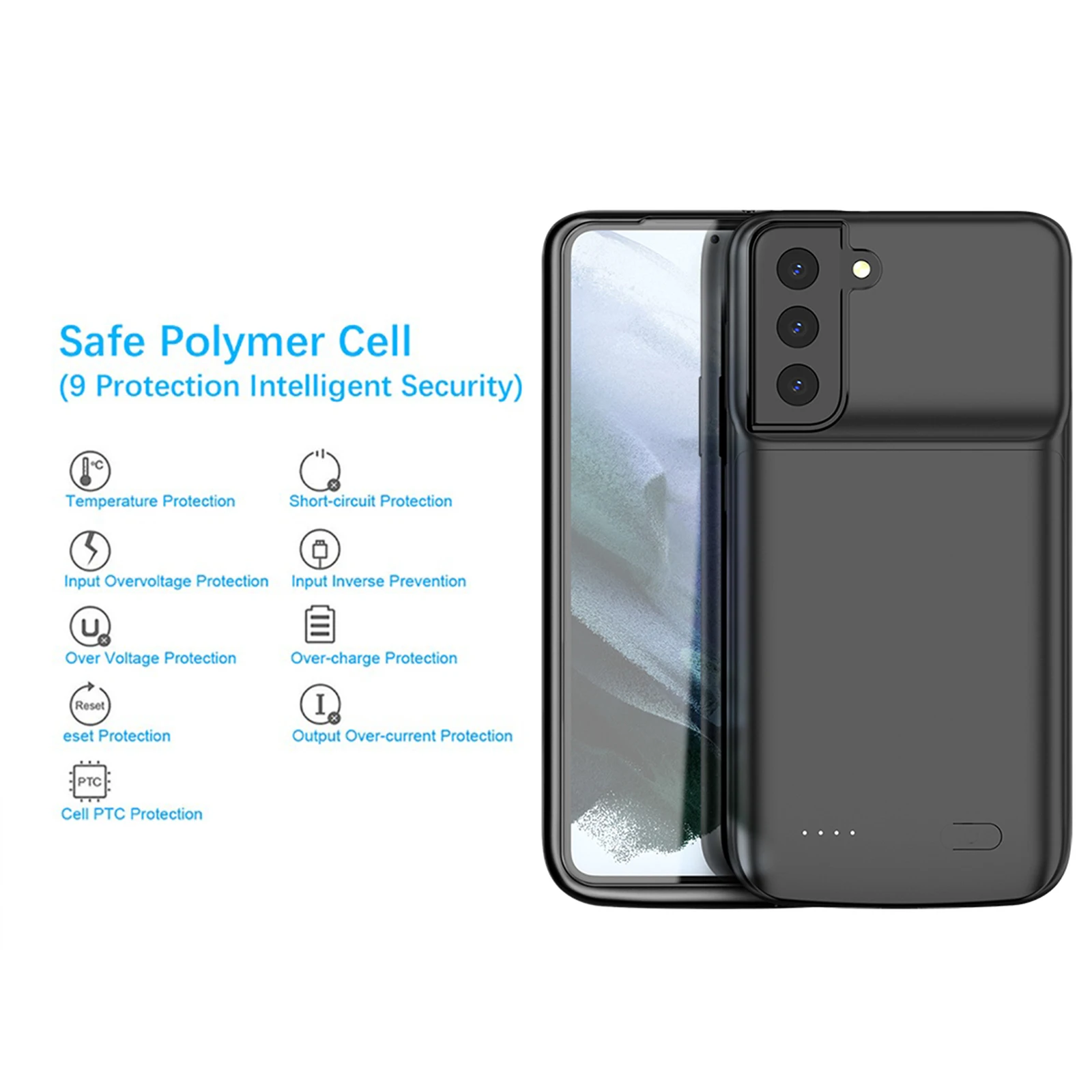 S21 5g Battery charger case For Samsung Galaxy S21 Ultra External power bank Galaxy S22 Ultra Plus shockproof Charging cover