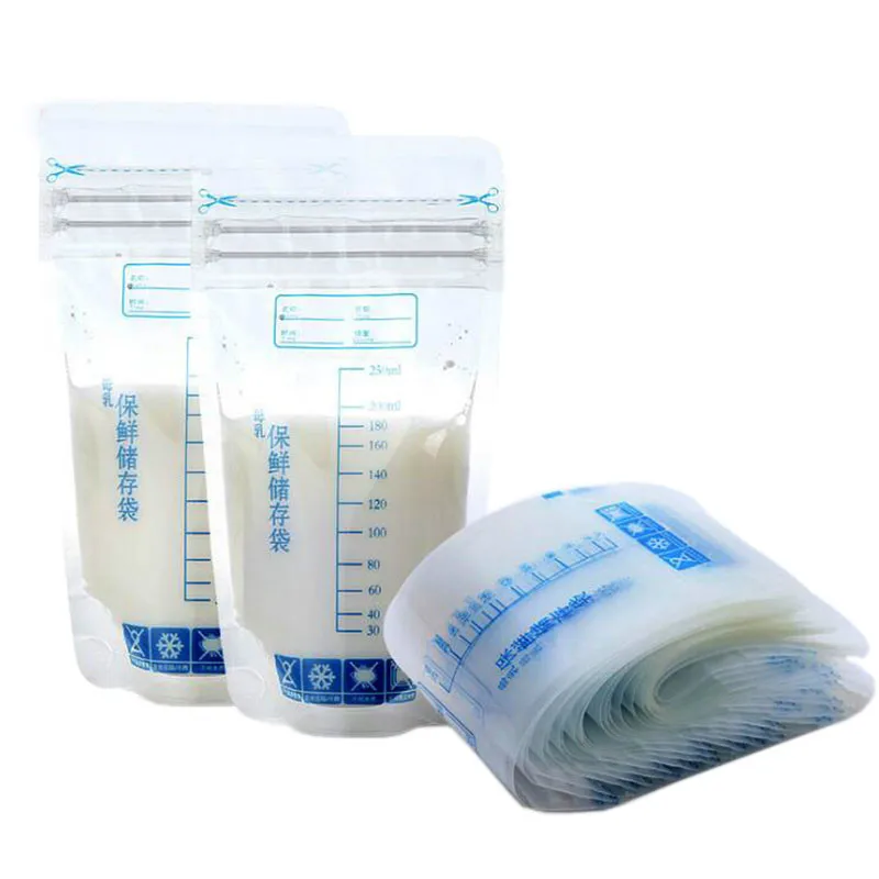 

Breast milk storage bag 30 pieces / bag Baby Food Storage 250ml Disposable Practical and convenient breast milk Freezer Bags