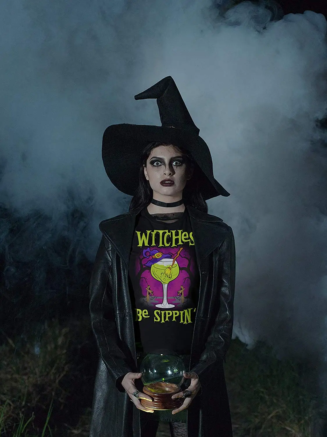 Witches Be Sippin FGHFG Witch And Wine TFGHFG Shirt |