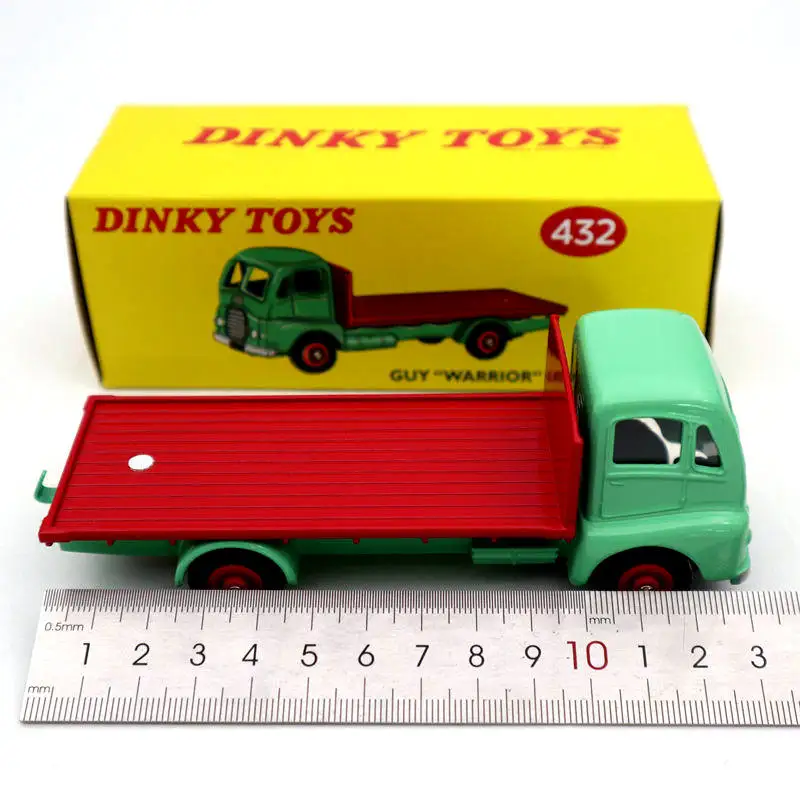 Atlas Dinky toys 432 Guy Warrior Плоская тележка коллекция моделей литья под