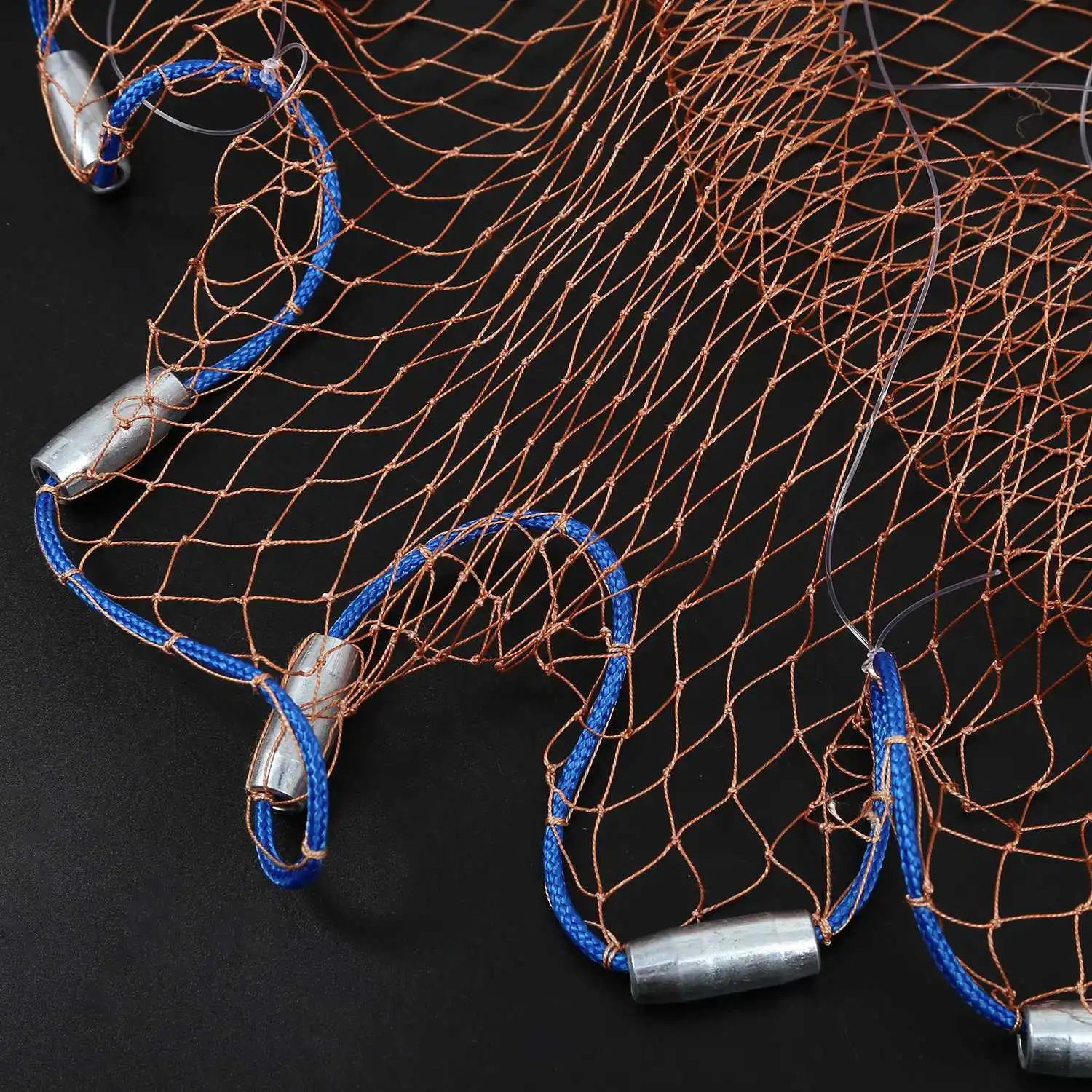 Casting Net Fishing Nets Fishing Net Sinker Hand Throw Fish Net Diameter