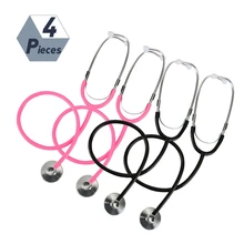 Научная популяризация Стетоскоп Игрушка быть врачом игрушки играть дома игрушки Детские DIY моделирования стетоскопы 4 шт