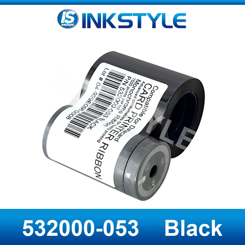 5 предметов/Лот, размер с 532000-053 Черная лента 1500 принты для Datacard SP35 SP55 SD360 FP65 SP75+ SD460 карточного принтера