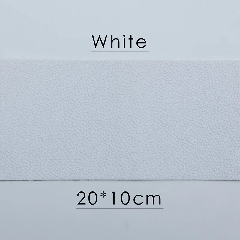 white 15 цветов самоклеющиеся нашивки из искусственной кожи свободный крой DIY стикер для одежды ремонт кожаный диван-кровать в машине кожаная сумка Украшение кровати - Цвет: white