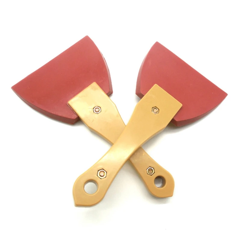 Rubber Putty Knives Home Decor 18x9.7x1.6cm Triangle Shaped ABS Handle Filmed Paint Scraper Tool Shovel paint scraper tool