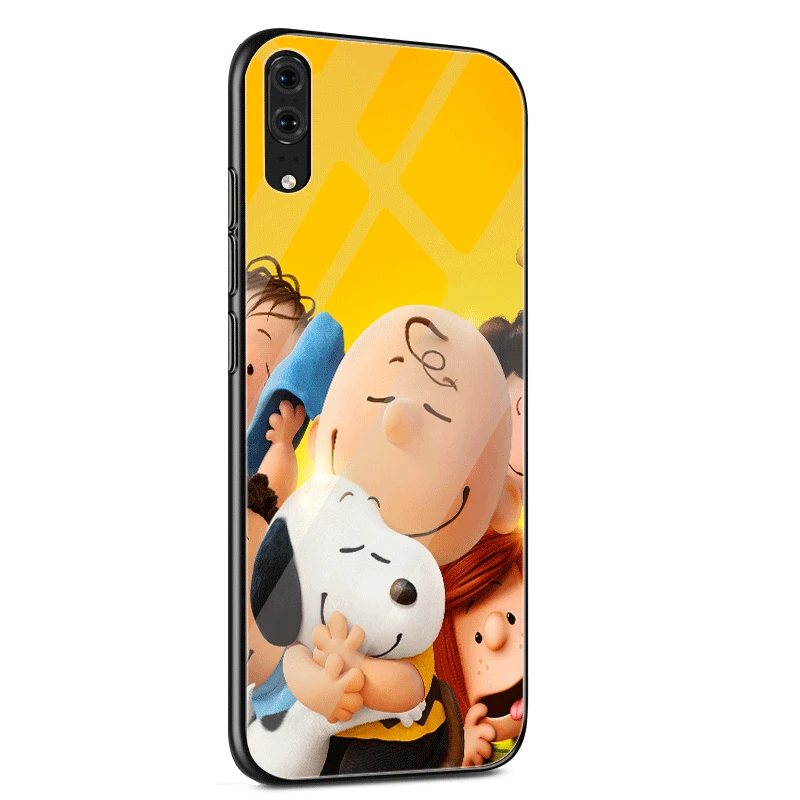 G10 Стеклянный чехол для телефона huawei mate Honor 8X9 10 7A 20 P30 P20 P10 Lite Pro P Smart Cover The Peanuts Movie - Цвет: G10