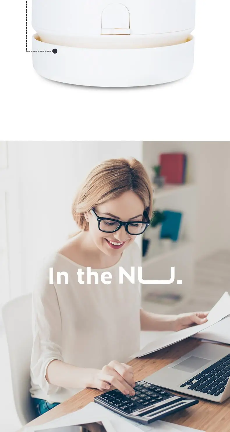 Nusign Mini Desk Vacuum Cleaner for Table, Keystroke, and Stationery - Ideal for School, Office, and Home Use Description Image.This Product Can Be Found With The Tag Names Computer cleaners, Computer Office, Mini desk vaccum cleaner