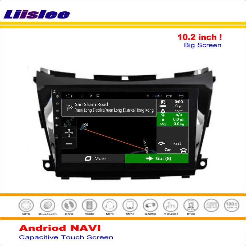 Автомобильная навигационная система Android GPS навигация для Nissan Murano Z52 2015 ~ 2016