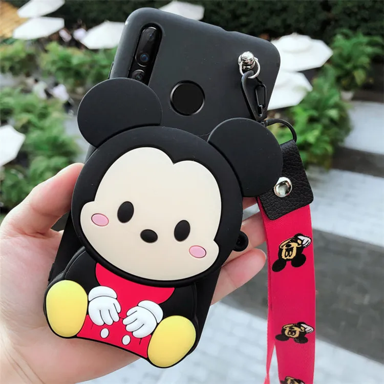 

luxury cute Mickey coin purse stitch Wallet For ViVO Y75 Y79 Y85 Y83 Y91 Y93 Y97 V11i V11 V15 PRO S1 PLUS nex 3 X27 phone Case